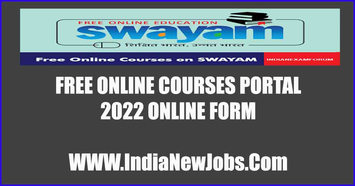 Free Online Courses Portal 2022