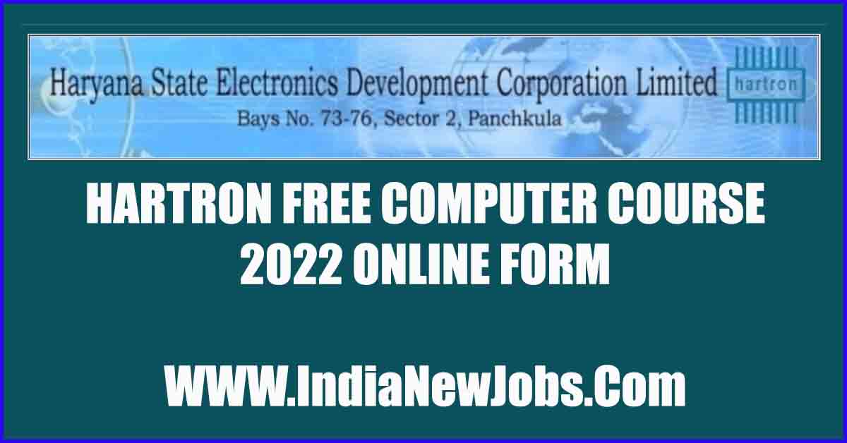 Hatron One Year Free Computer Course 2022