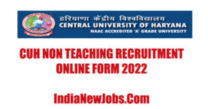 CUH Non Teaching Recruitment 2022