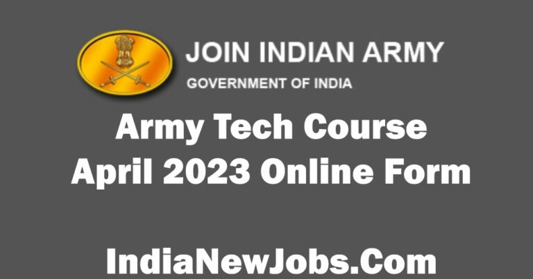 Army SSC Tech Course April 2023