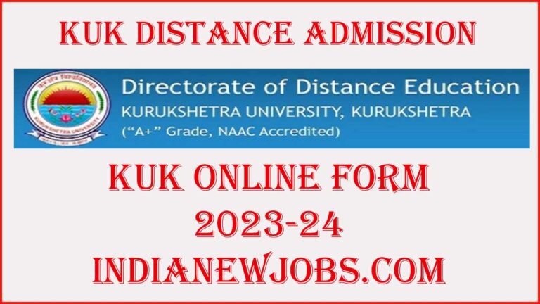 KUK Distance Admission 2023 Online Form