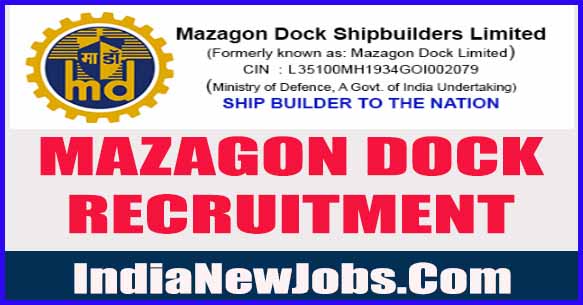 Mazagon Dock Recruitment 2023