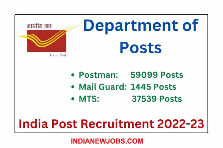 INDIA POST RECRUITMENT 2022