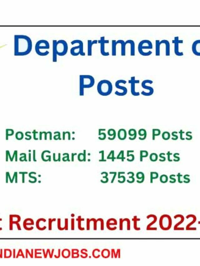 India Post Recruitment 2022 [98083 Post Notification]