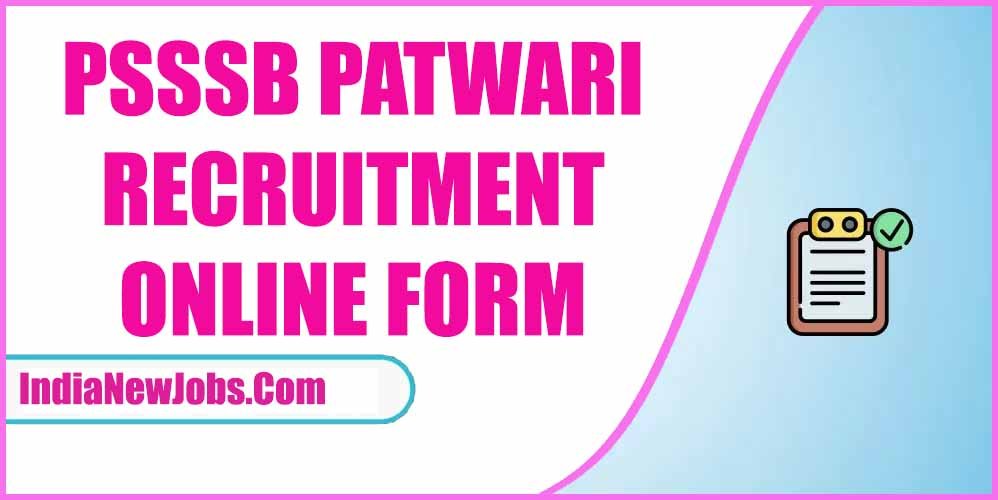 Punjab Patwari Recruitment 2022 Notification Apply Online