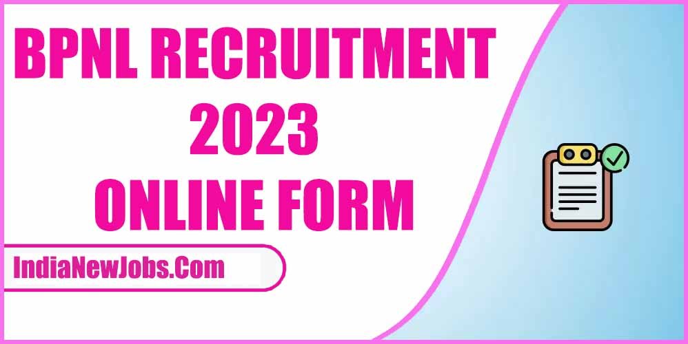 BPNL Recruitment 2023