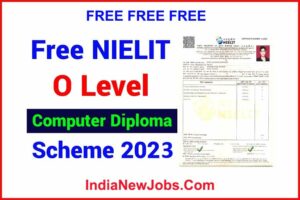 NIELIT O Level Free Course 2023