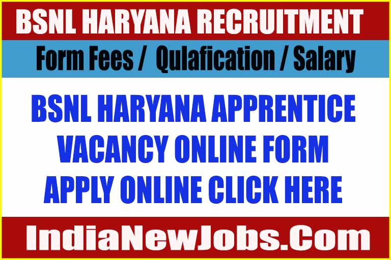 BSNL Haryana Apprentice 2023