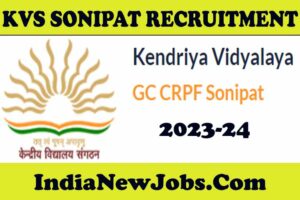 KVS Sonipat recruitment 2023