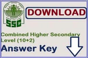 SSC CHSL Answer Key 2023