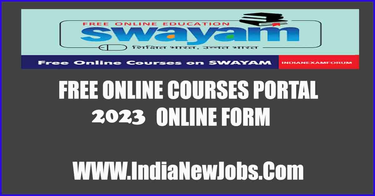 free online course portal 2023