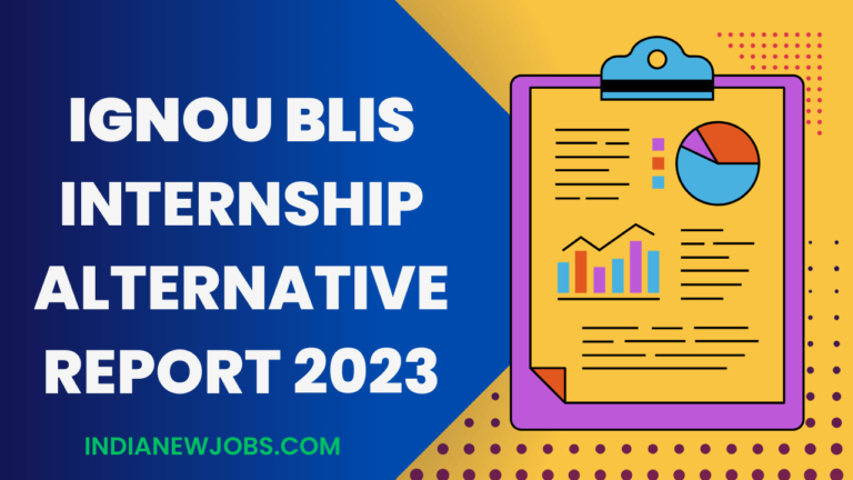 BLIS Internship Alternative Report download 2023
