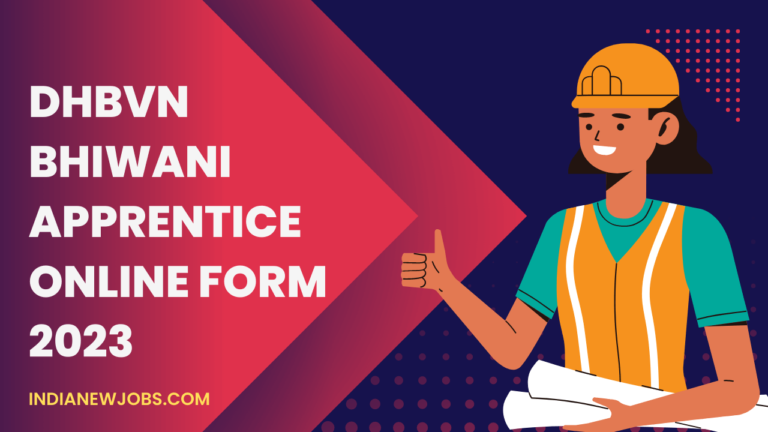 DHBVN Bhiwani Apprentice 2023 Online Form