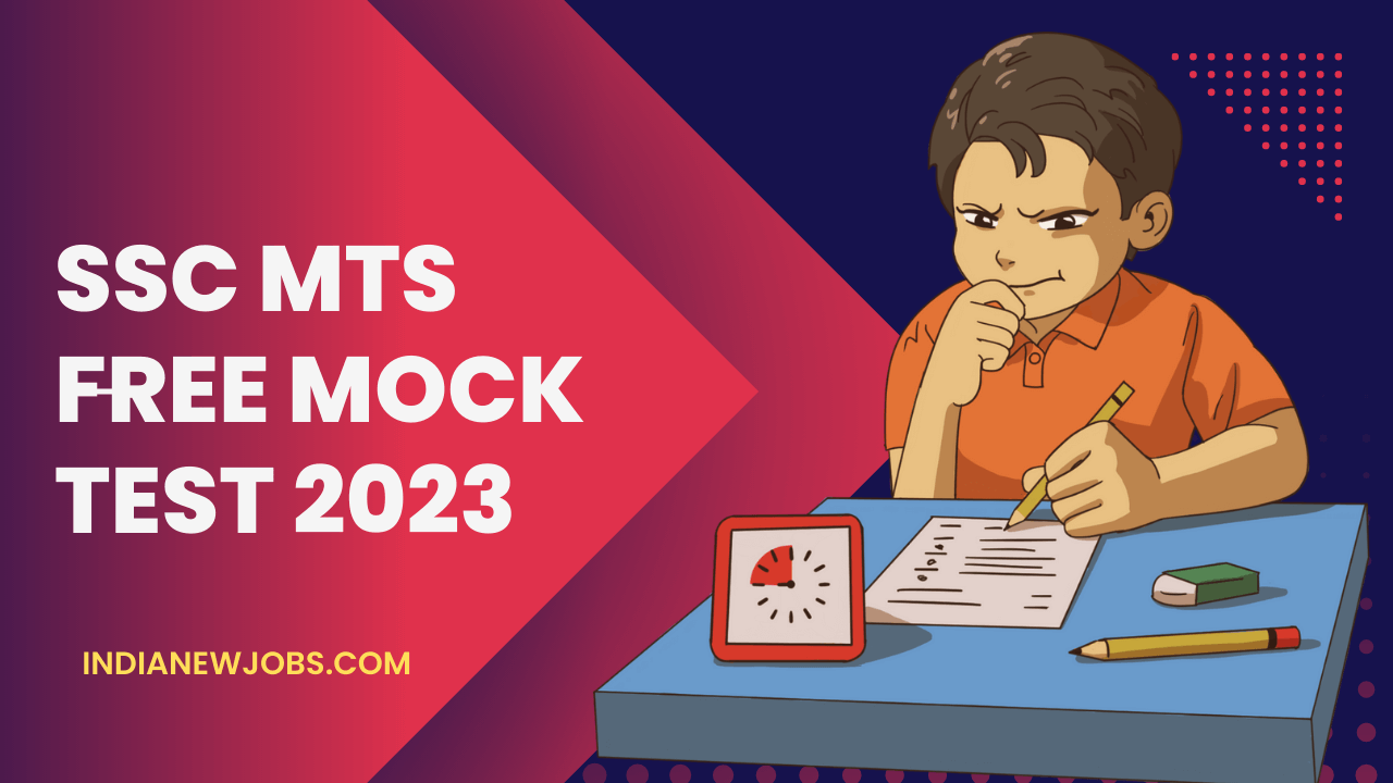 SSC MTS Free Mock Test 2023