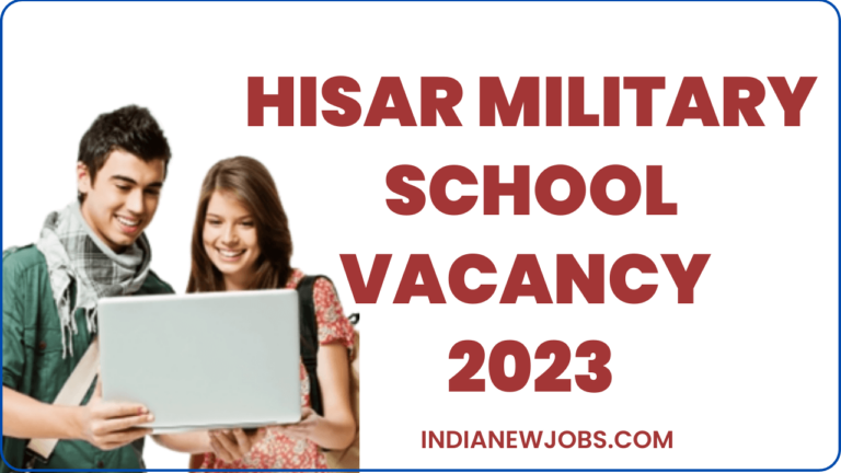 Asha School Military Station Hisar Vacancy 2023