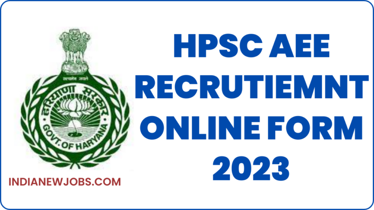 HPSC AEE Recruitment 2023