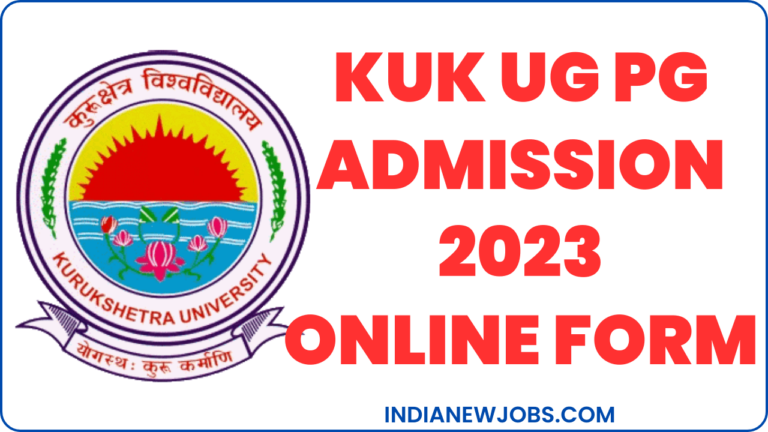KUK UG PG Admission 2023