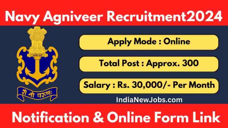 Navy Agniveer MR Recruitment 2024