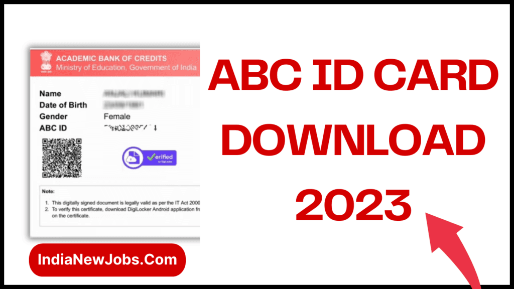 ABC ID Card Download Digilocker For Admission Best Link 2024