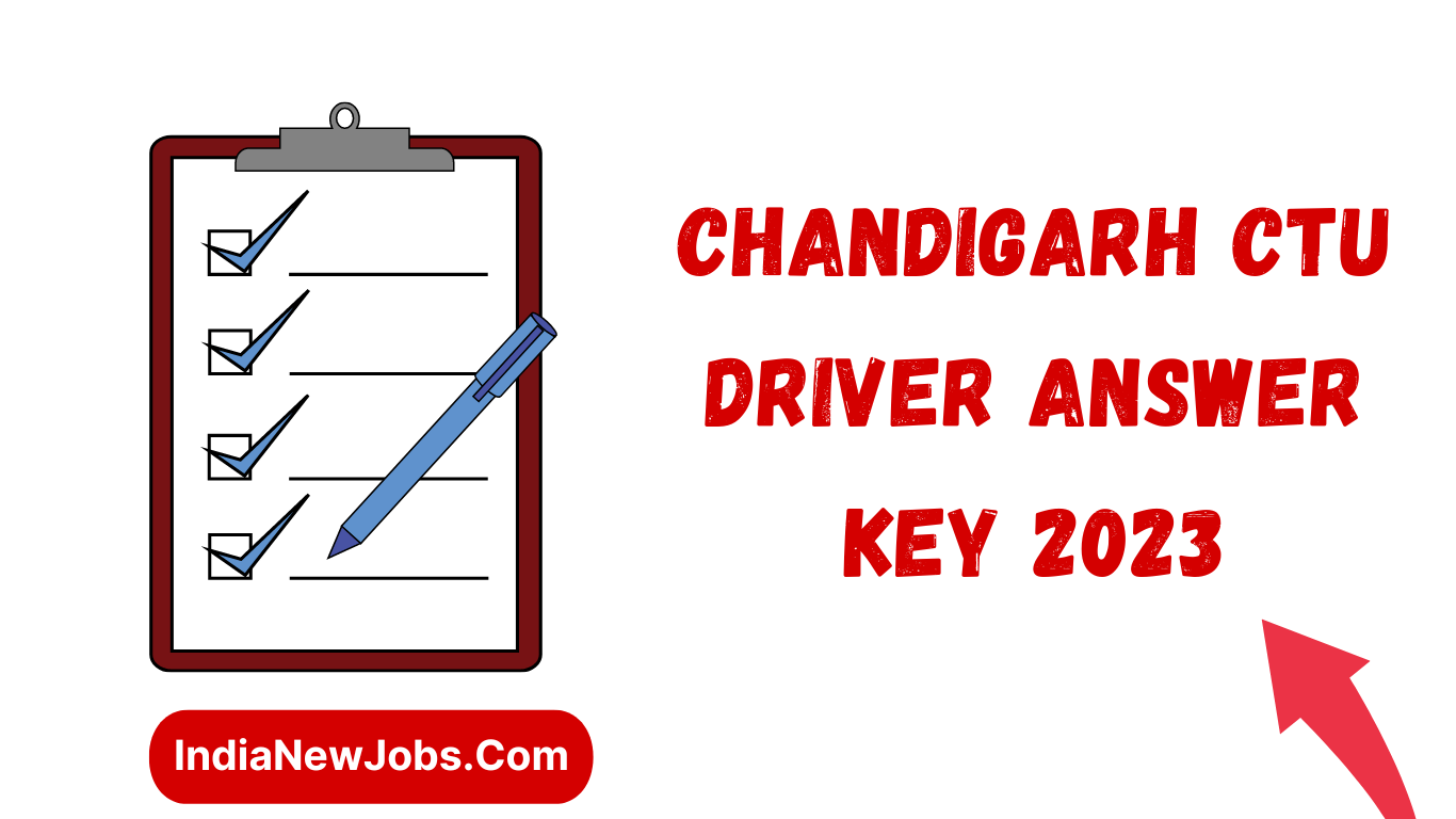 Chandigarh CTU Driver Answer Key 2023