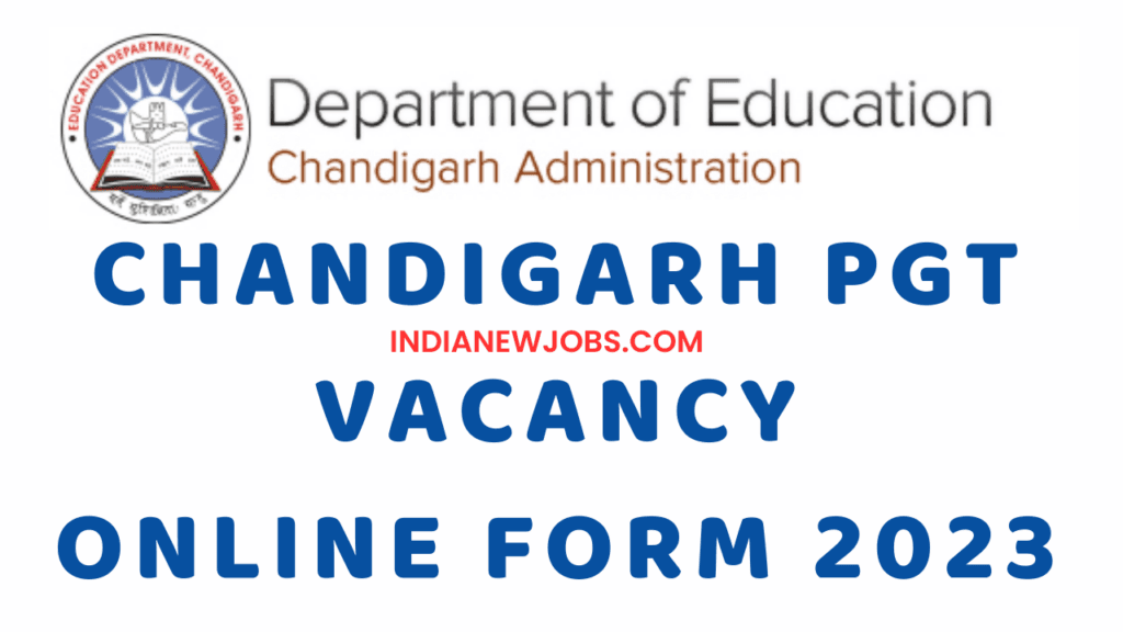 chandigarh govt jobs 2023 in the last 3 days