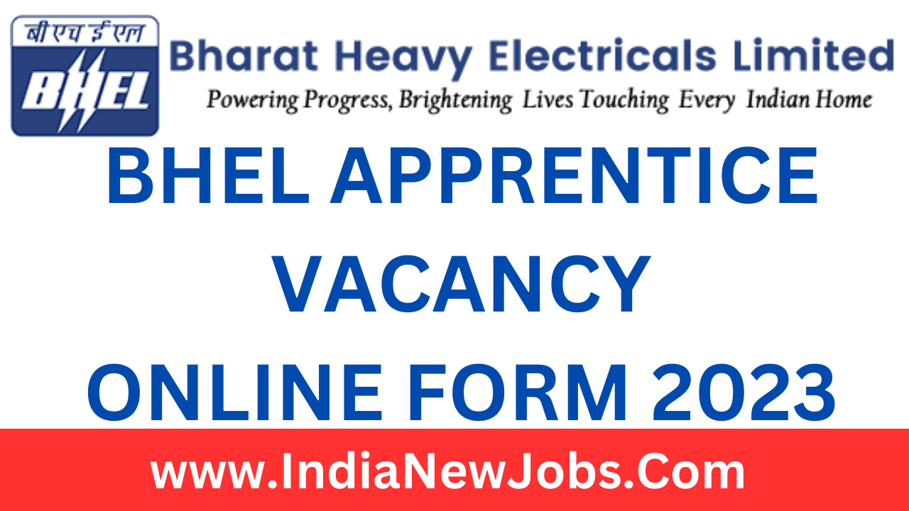 BHEL Apprentice recruitment 2023