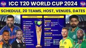 T20 Men's World Cup 2024 Schedule Out