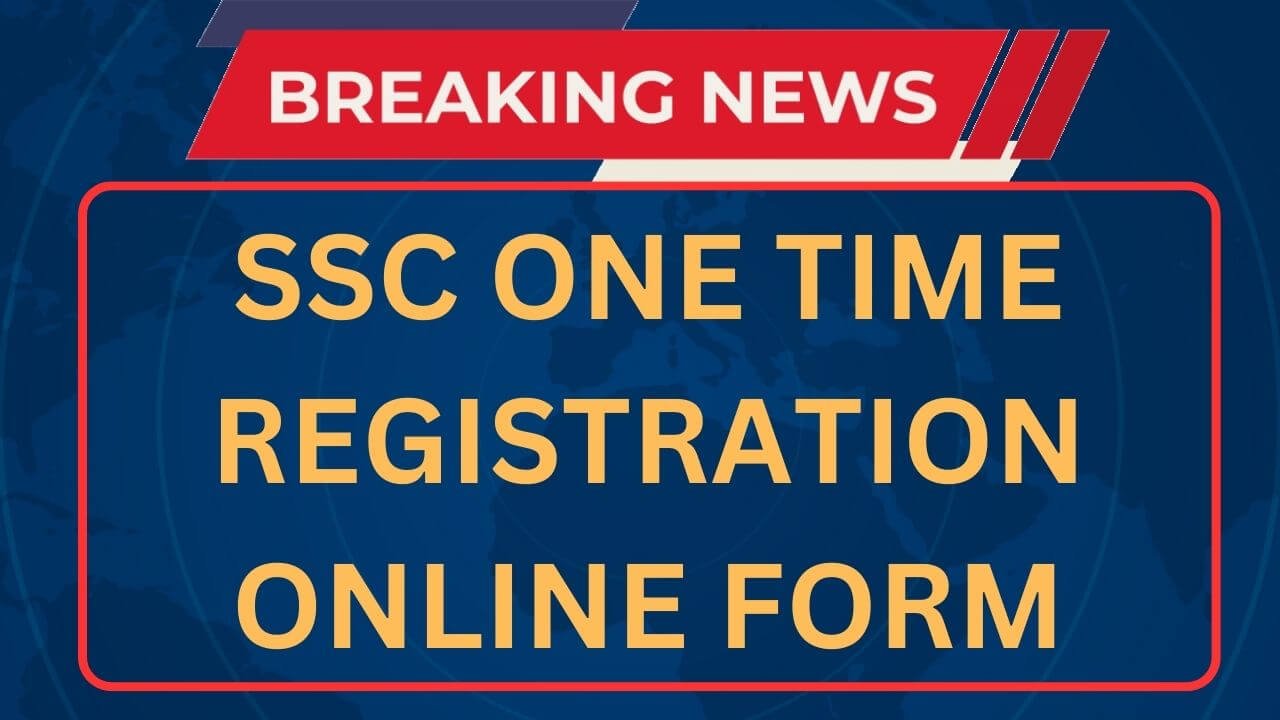 ssc one time registration 2024