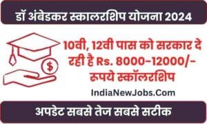 Dr Ambedkar Scholarship Form 2024-25 Apply Online