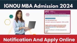 IGNOU MBA Admission 2024