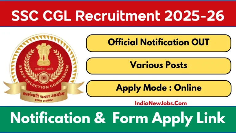 SSC CGL Recruitment 2025