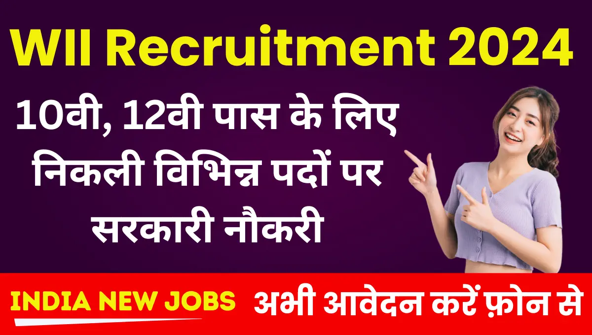 WII Recruitment 2024-25