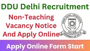 DDU College Delhi Recruitment 2025