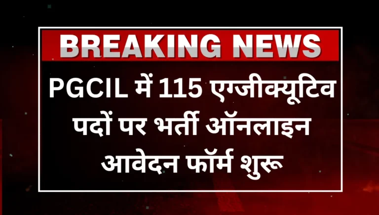 PGCIL Executive Recruitment 2025