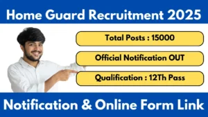 Bihar Home Guard Vacancy 2025