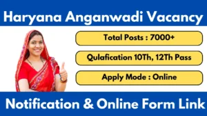 Haryana Anganwadi Vacancy 2025
