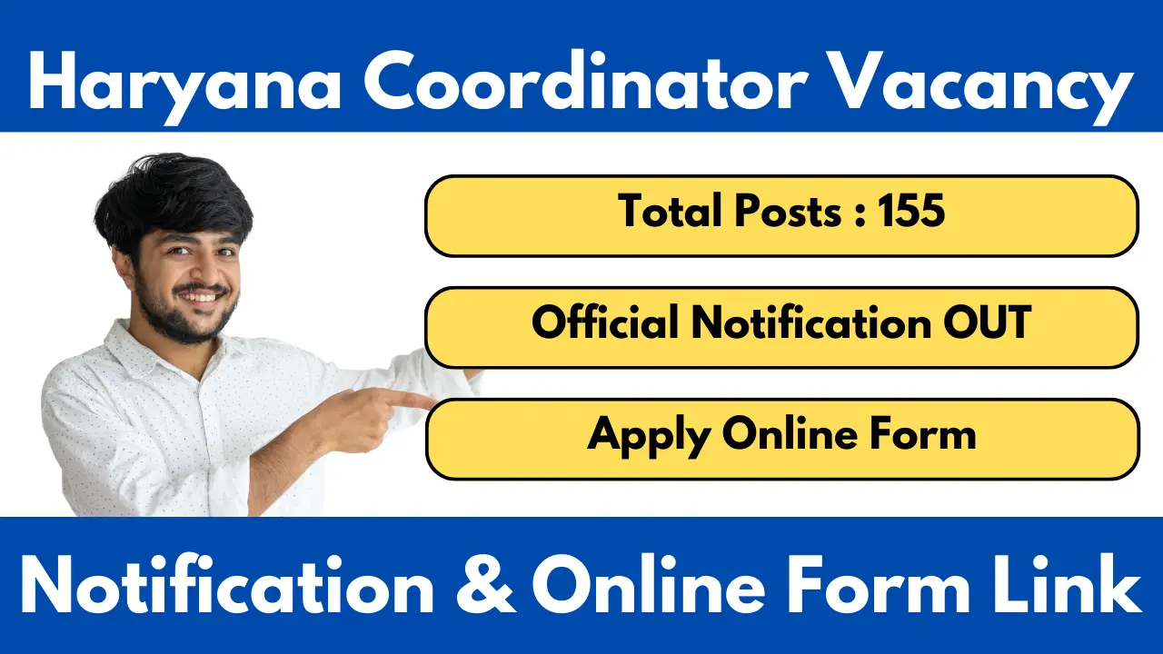 Haryana PMAY-G Coordinator Recruitment 2025