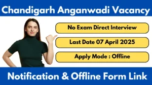 SSWCD Chandigarh Recruitment 2025