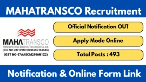 MAHATRANSCO Recruitment Online Form 2025