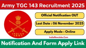 ARMY TGC Recruitment 2025