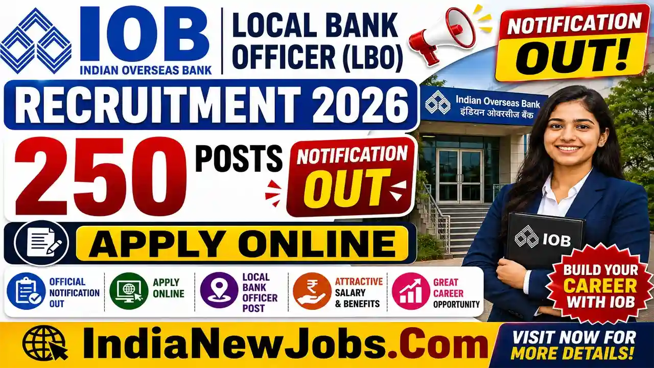 Indian Overseas Bank LBO Recruitment 2026