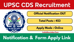 UPSC CDS II Recruitment 2025