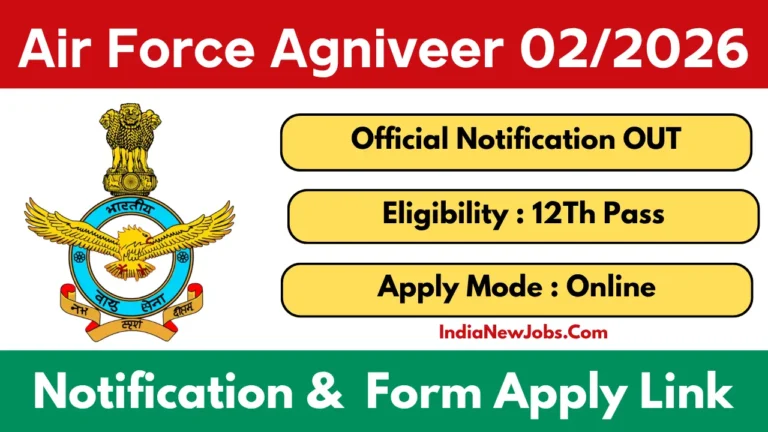 Air Force Agniveer Recruitment 2025 Notification Out 022026