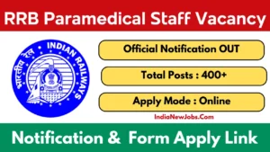 RRB Paramedical Recruitment 2025