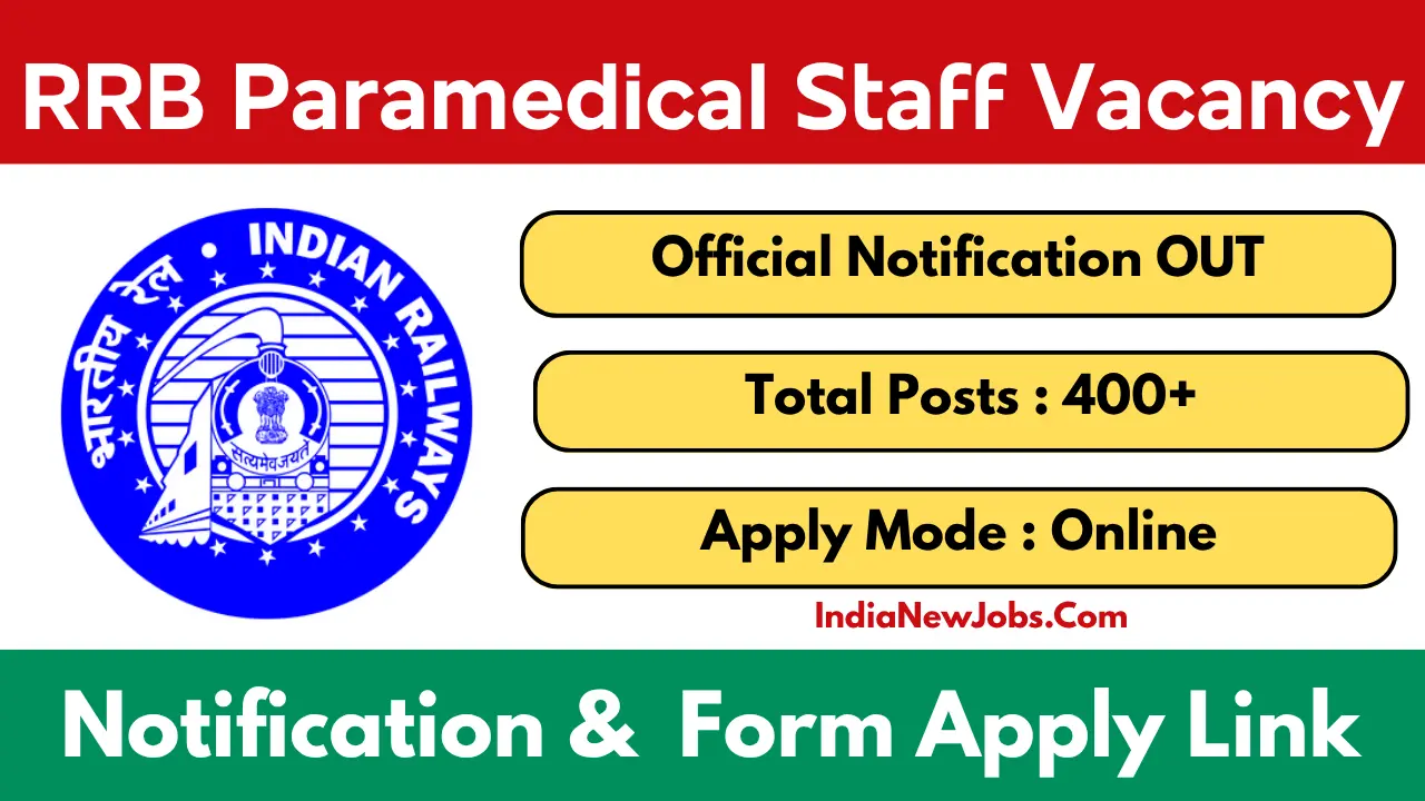 RRB Paramedical Recruitment 2025
