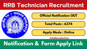 RRB Technician Recruitment 2025