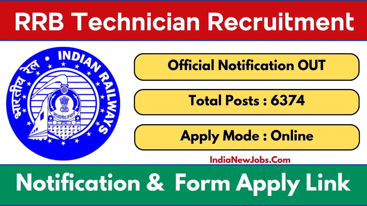 RRB Technician Recruitment 2025