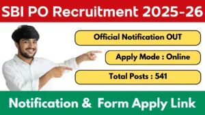 SBI PO Recruitment 2025