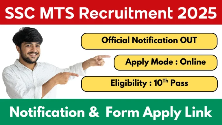 SSC MTS Notification 2025
