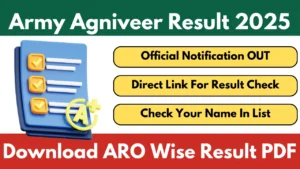 Army Agniveer Result 2025 date